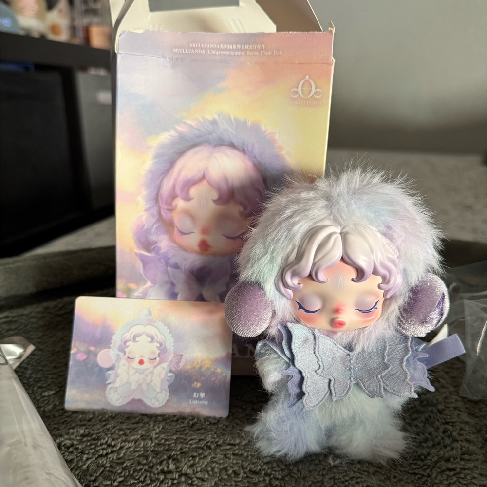 Skullpanda Impressionism series keychain pendant.blind box opened. Popmart